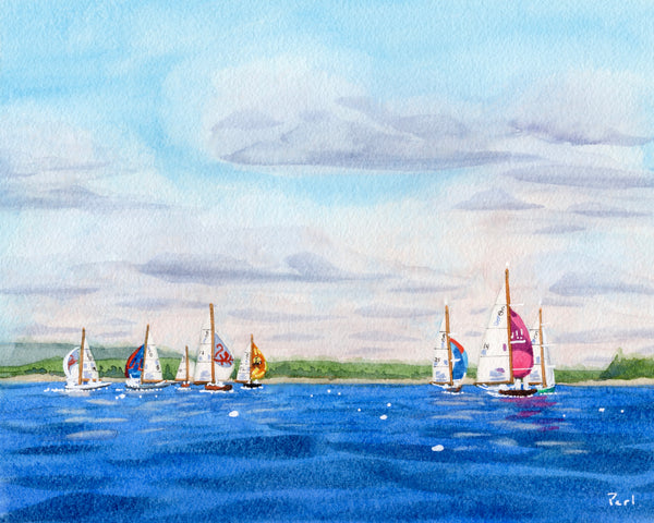 Regatta off Mount Desert Island #13