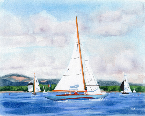 Regatta off Mt Desert Island #5