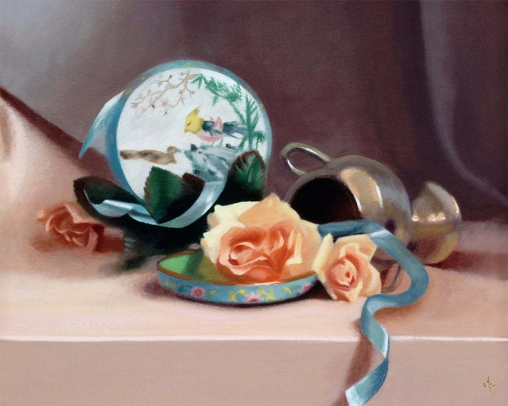 Still Life With Yellow Roses
