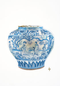 Jingdezhen Wine Jar from Collection of the Victoria and Albert Museum