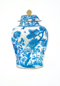 Blue and White Chinese Export Porcelain, Qing Dynasty